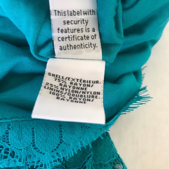 DVF Lacquer Zarita Lace Sheath Cocktail Dress - Picture 8 of 8